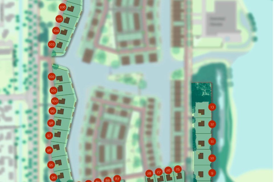 Plaatsen beschoeiing bij particuliere kavels